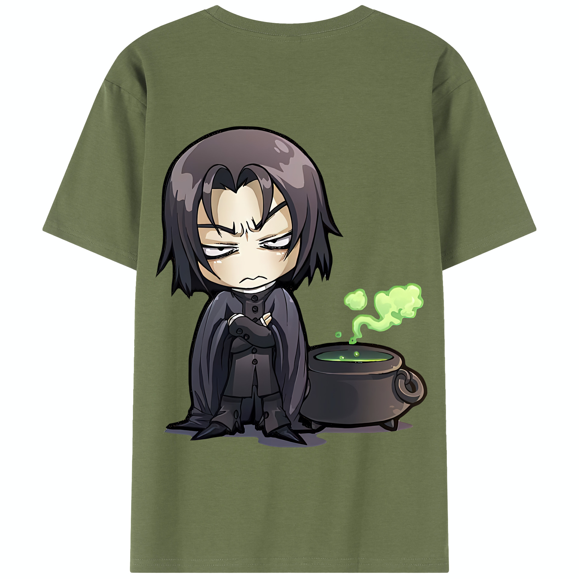 （画像用） Harry Potter ハリー・ポッターシリーズ 綿100％半袖Tシャツ（背面プリント）